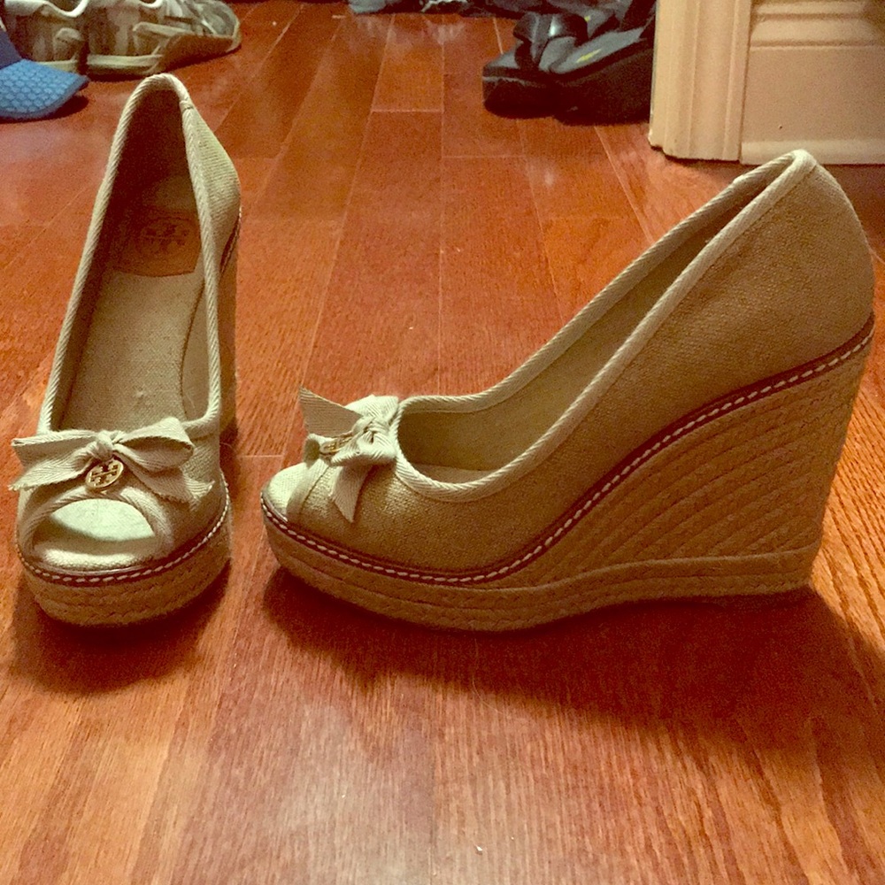 Tory Burch wedges